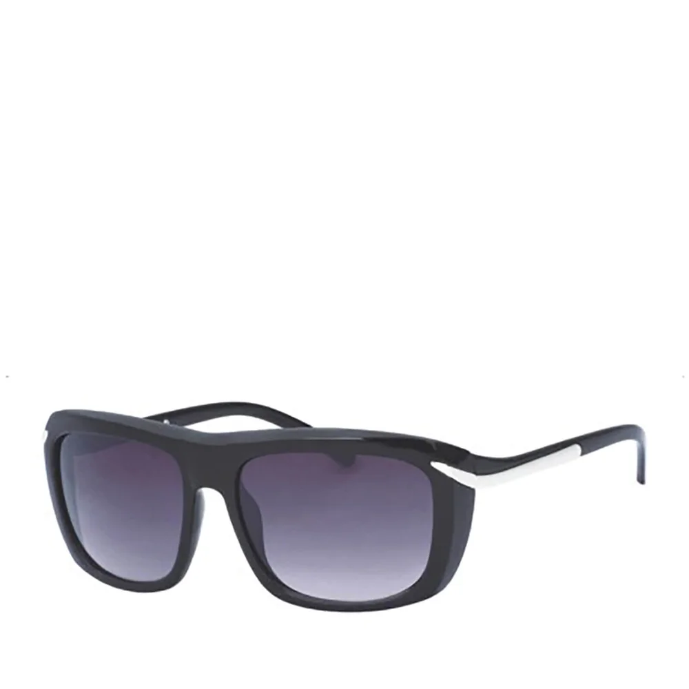 Men's Square Sunglasses - Black Afbeelding 1