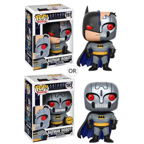 Animated Batman Robot Batman Funko Pop! Figuur (Kans op Chase) Afbeelding 1