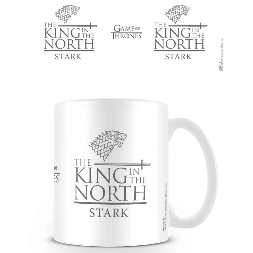 Game of Thrones Coffee Mug (King in the North) Afbeelding 1
