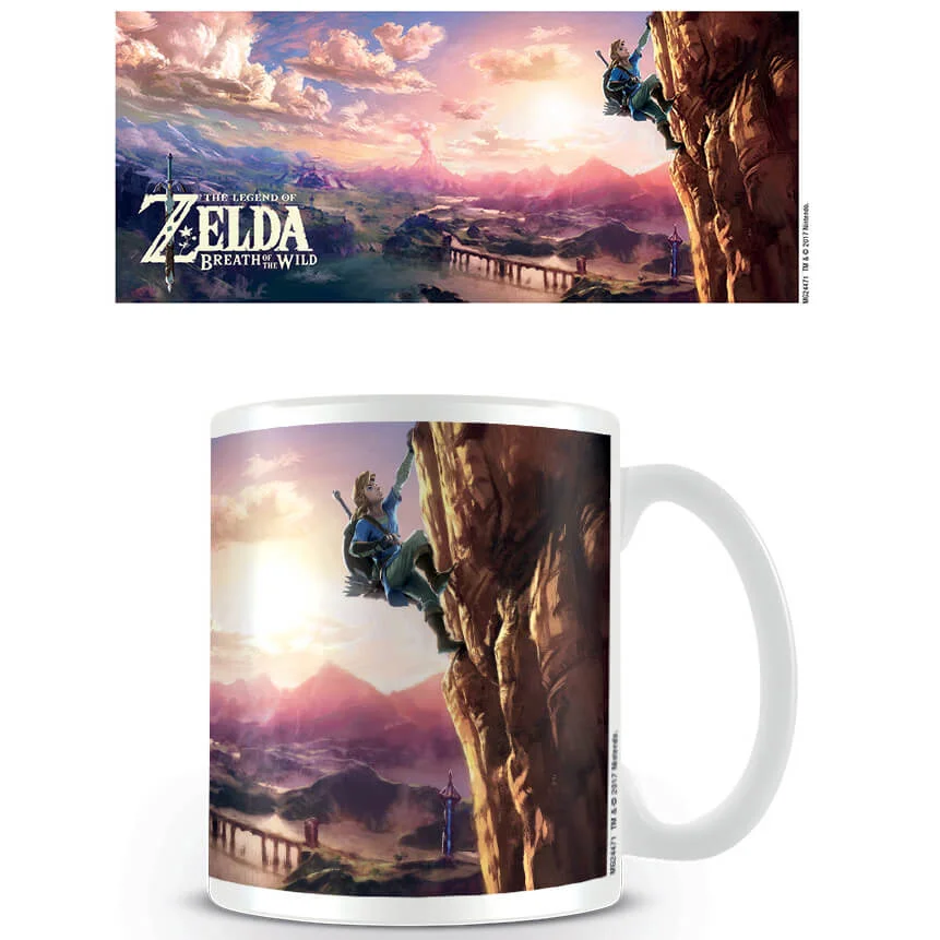 The Legend of Zelda: Breath of the Wild Coffee Mug (The Climb) Afbeelding 1