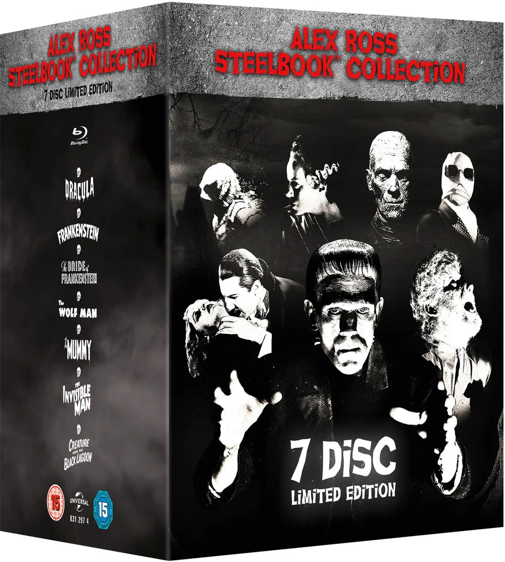 Universal Classic Monsters: Alex Ross Collection - Steelbook Edition Afbeelding 1