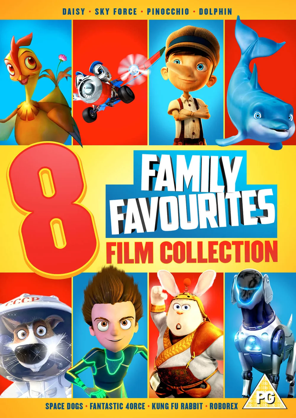 8 Film Family Boxset Afbeelding 1