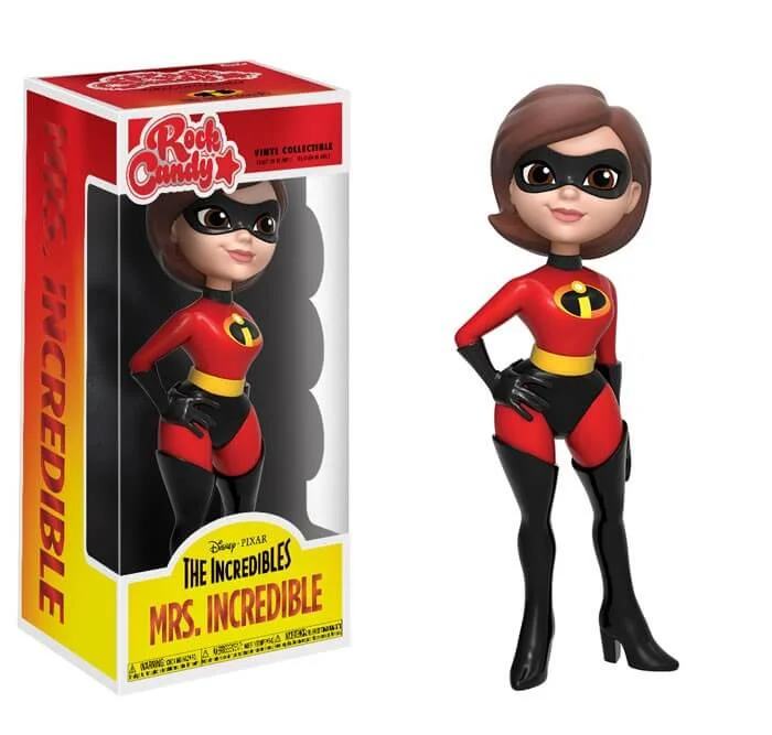The Incredibles Elastigirl Rock Candy Vinyl Figure Afbeelding 1