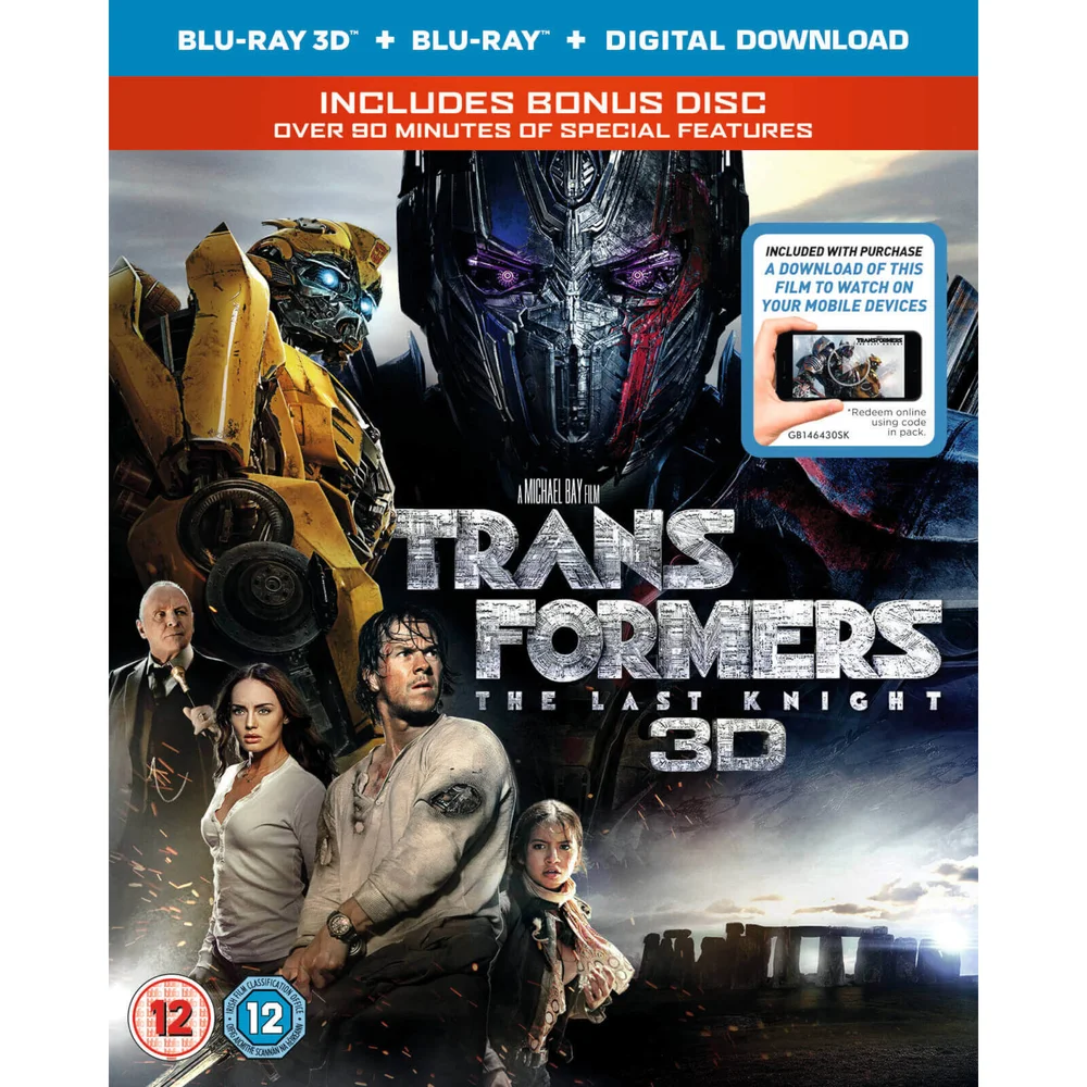 Transformers: The Last Knight 3D (inclusief 2D versie & digitale download) Afbeelding 1