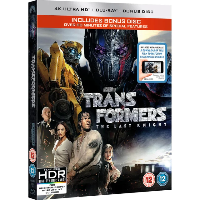 Transformers: The Last Knight - 4K Ultra HD (inclusief digitale download)