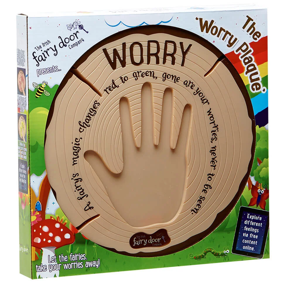 The Irish Fairy Door Company Interactive Worry Plaque Afbeelding 1