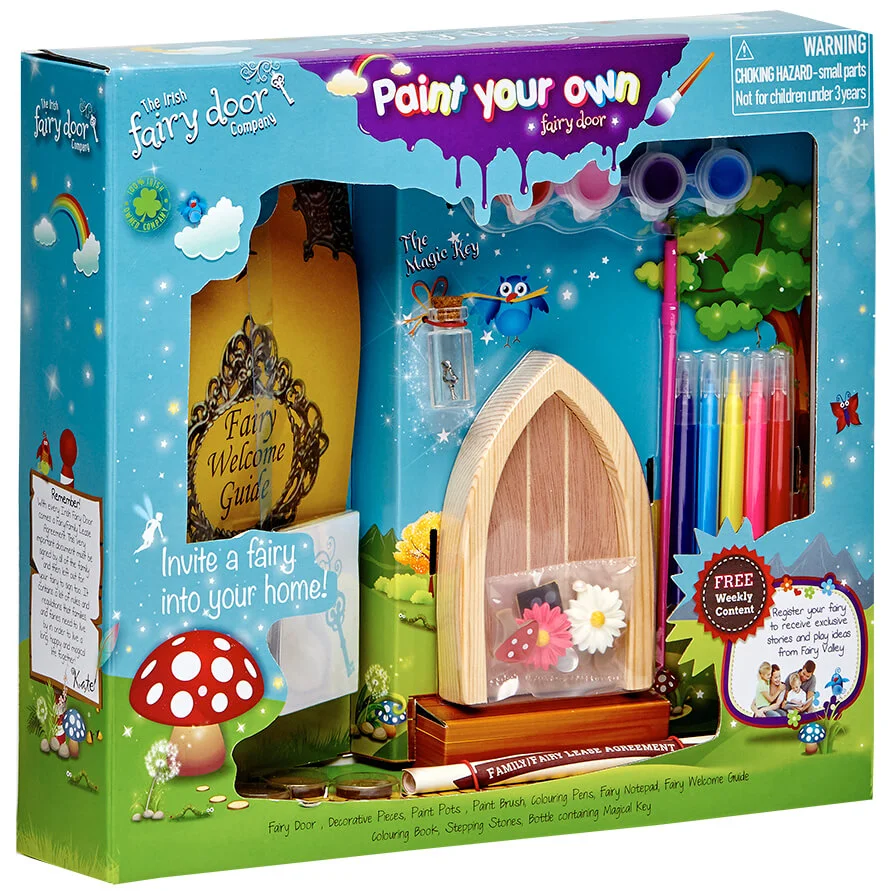 The Irish Fairy Door Company Paint Your Own Door Afbeelding 1