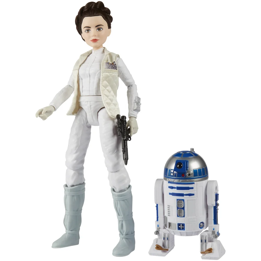 Hasbro Star Wars Forces of Destiny Princess Leia en R2-D2 actiefiguren Afbeelding 1