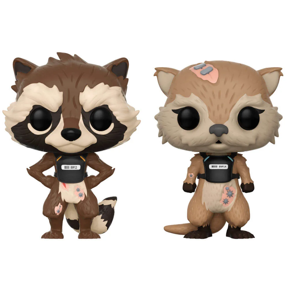 Guardians of the Galaxy Tell Tales Rocket & Lylla Funko Pop! Figuur 2-pack Afbeelding 1