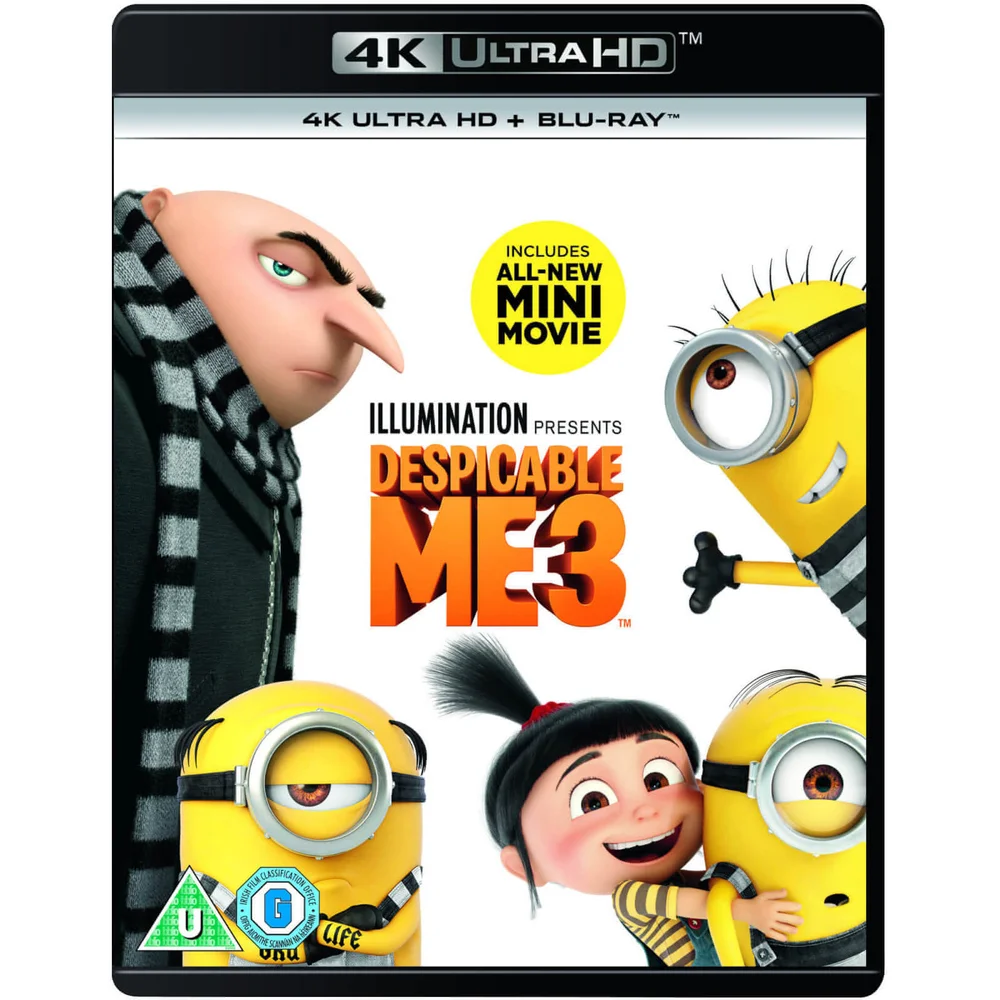 Despicable Me 3 - 4K Ultra HD (inclusief digitale download) Afbeelding 1