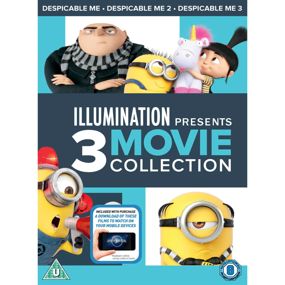 Despicable Me 1-3 boxset (inclusief digitale download) Afbeelding 1