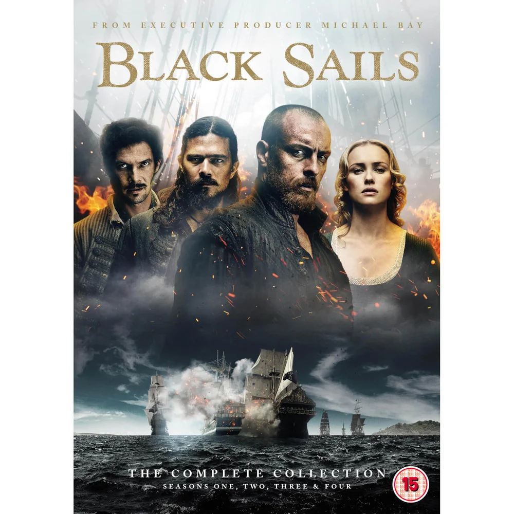 Black Sails: The Complete Collection (Seasons 1-4) Afbeelding 1