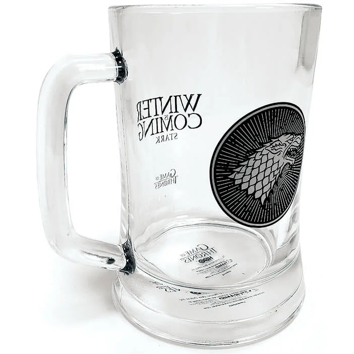 Game of Thrones Stark Glass Stein Afbeelding 1