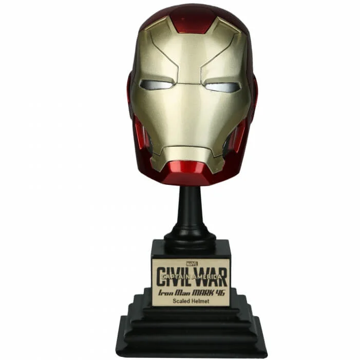 1:3 Iron Man Mark 46 Civil War Replica Helmet Afbeelding 1
