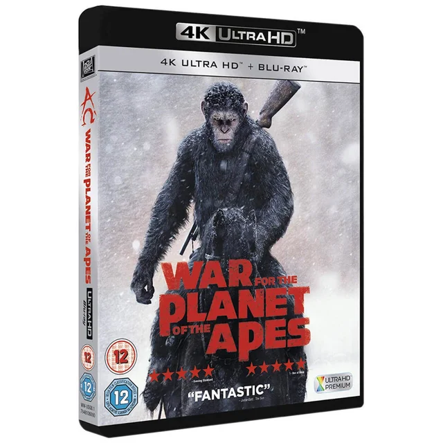 War For The Planet Of The Apes - 4K Ultra HD (inclusief digitale download)