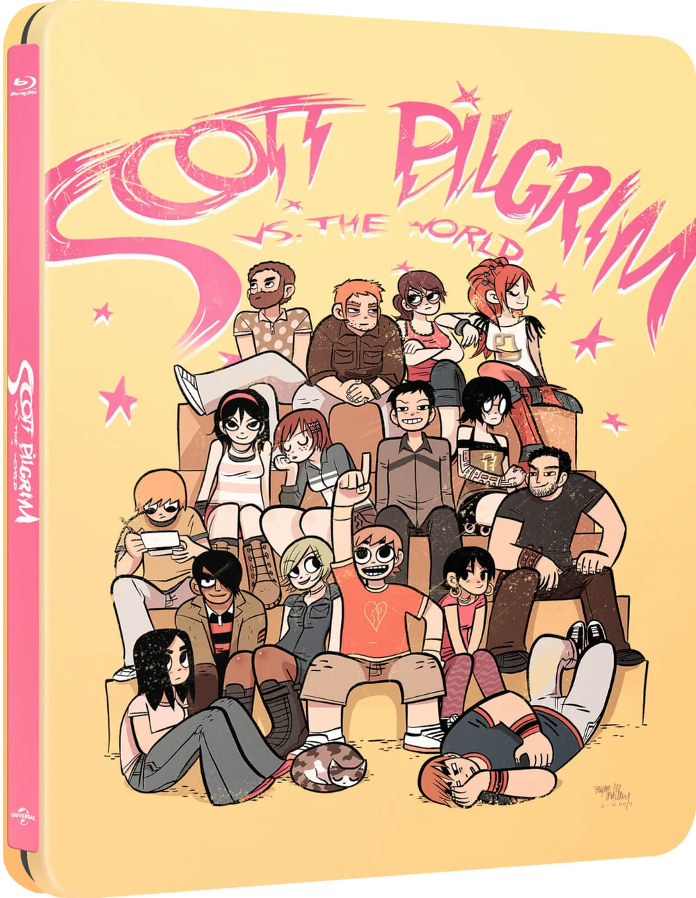 Scott Pilgrim vs The World - Zavvi Exclusive Limited Edition Steelbook Afbeelding 1