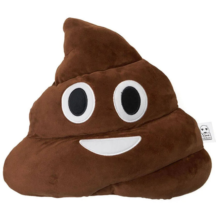 Poo Emoji® Cushion Afbeelding 1
