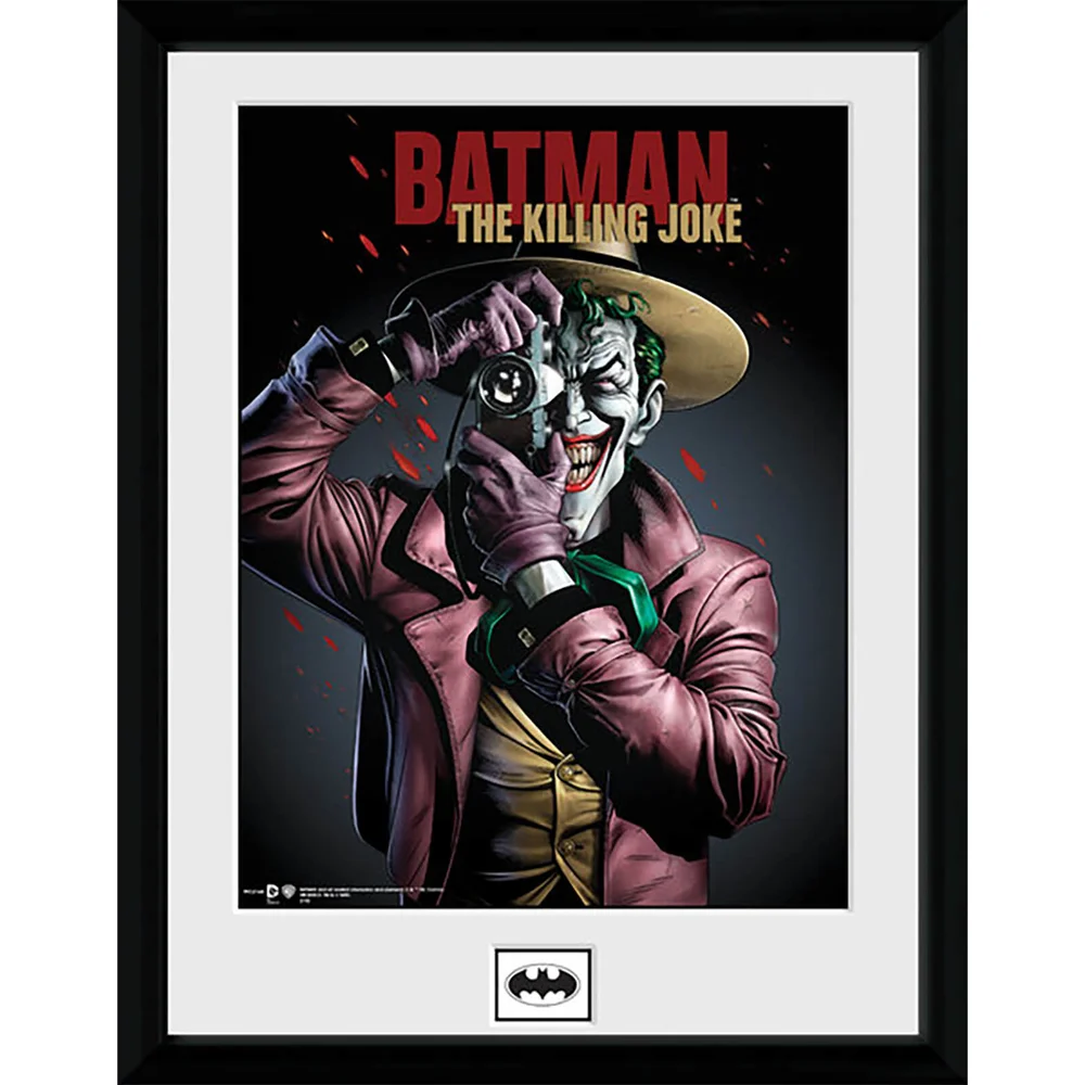 Batman Killing Joke - 16 x 12 Inches Framed Photograph Afbeelding 1