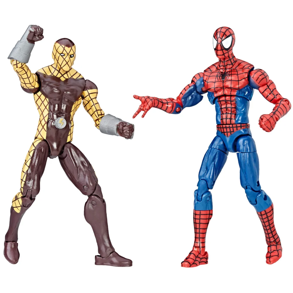 Hasbro Marvel Legends Series Spider-Man and Shocker 2 Pack Action Figures Afbeelding 1