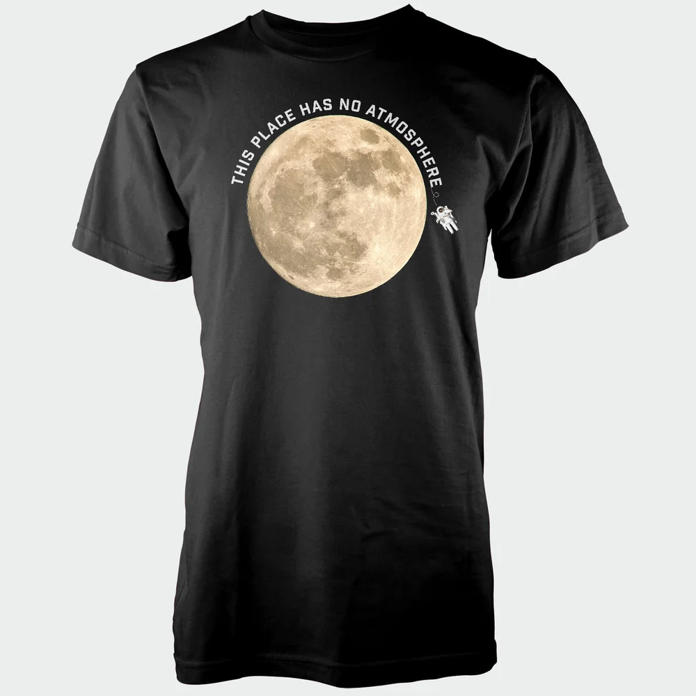 This Place Has No Atmosphere Black T-Shirt - S Afbeelding 1