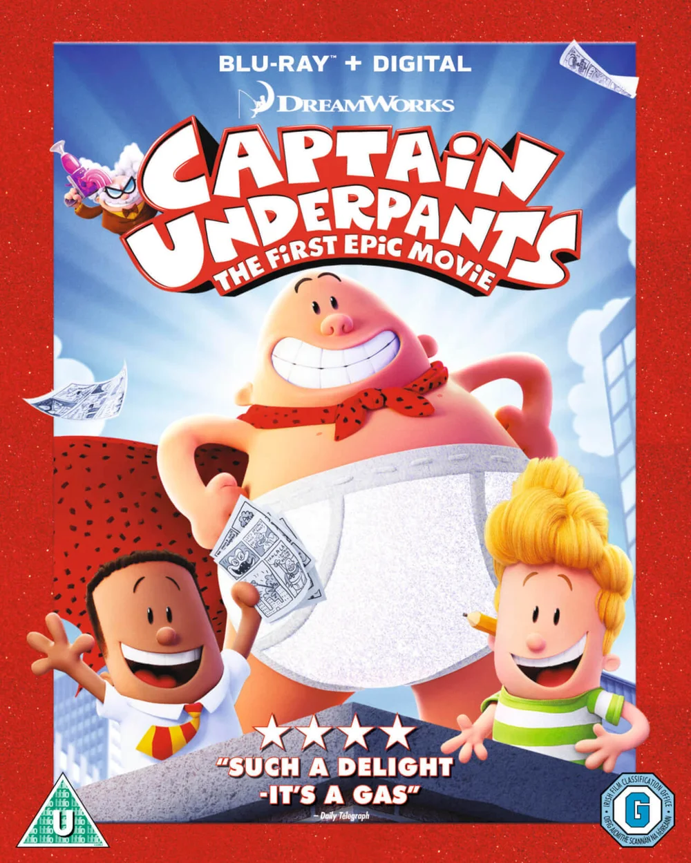 Captain Underpants (Includes Digital Download) Afbeelding 1