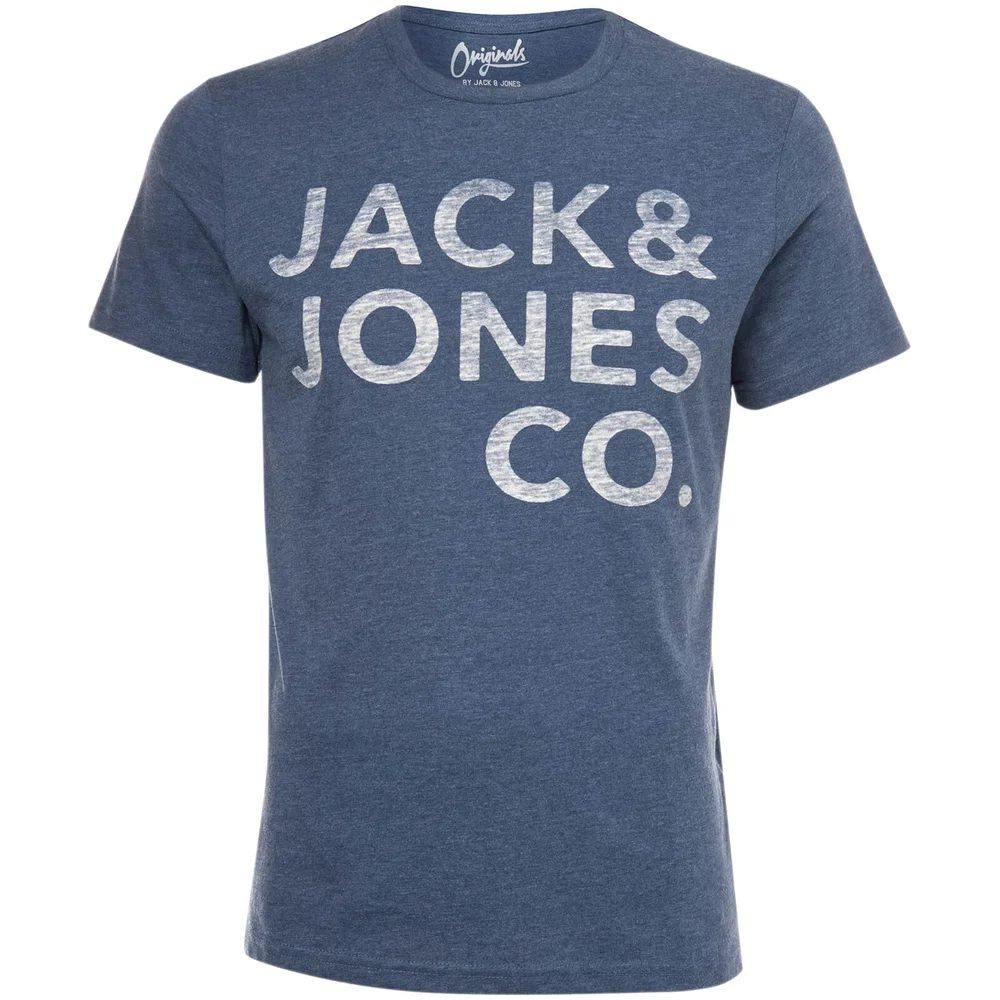Jack & Jones Originals Inner T-shirt - Blauw - S - Blauw Afbeelding 1