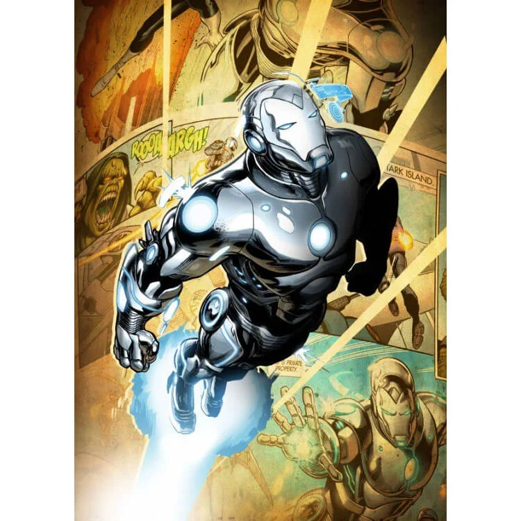 Marvel Comics Metal Poster - Superior Iron Man (32 x 45cm) Afbeelding 1