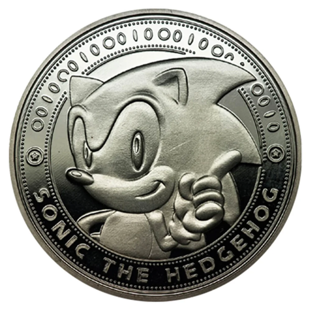 Sonic the Hedgehog Collectors Limited Edition Coin: Zilveren variant - Zavvi exclusief Afbeelding 1