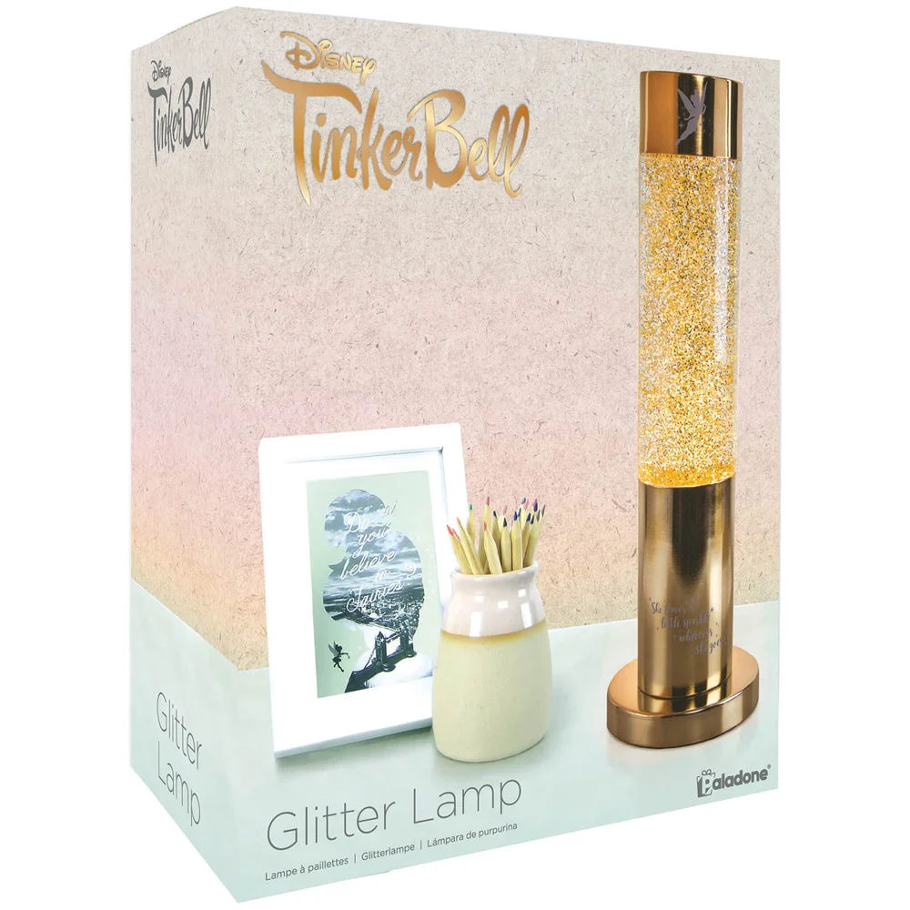 Disney Tinkelbel glitterlamp Afbeelding 1