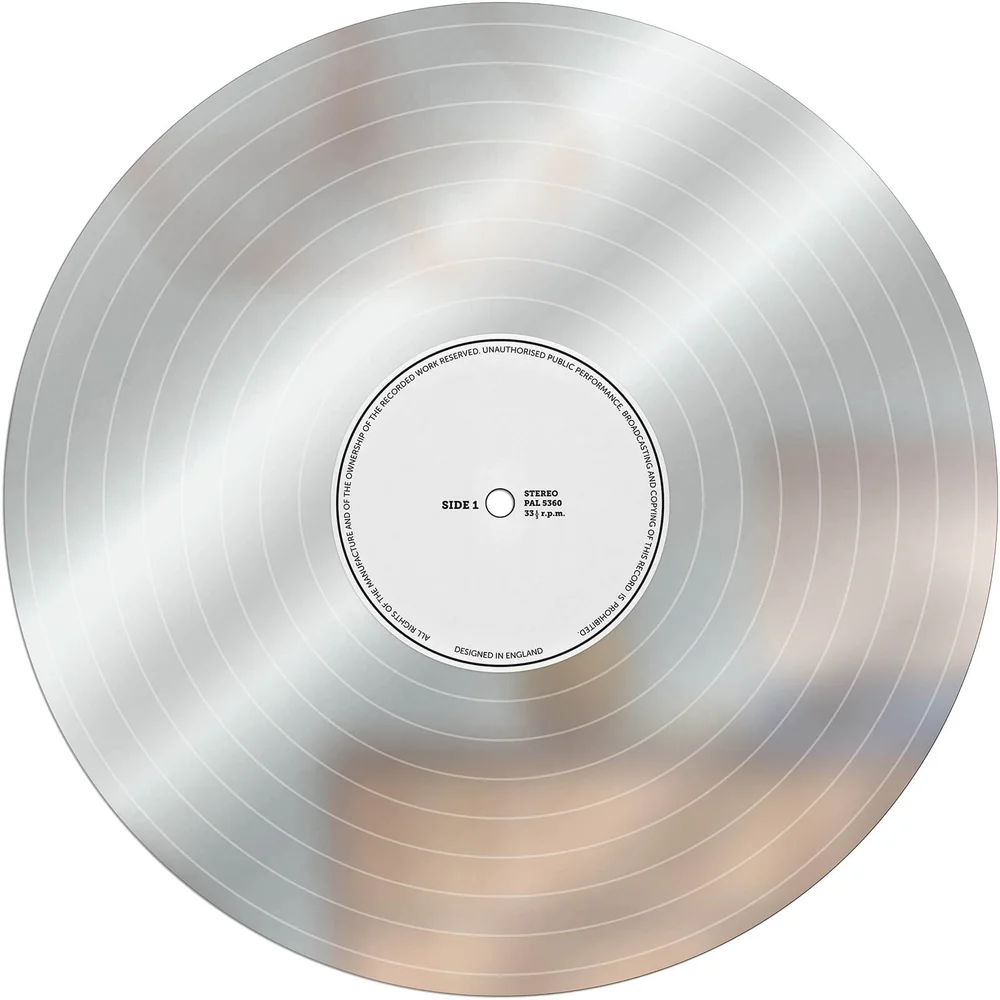 Platina lp-spiegel Afbeelding 1