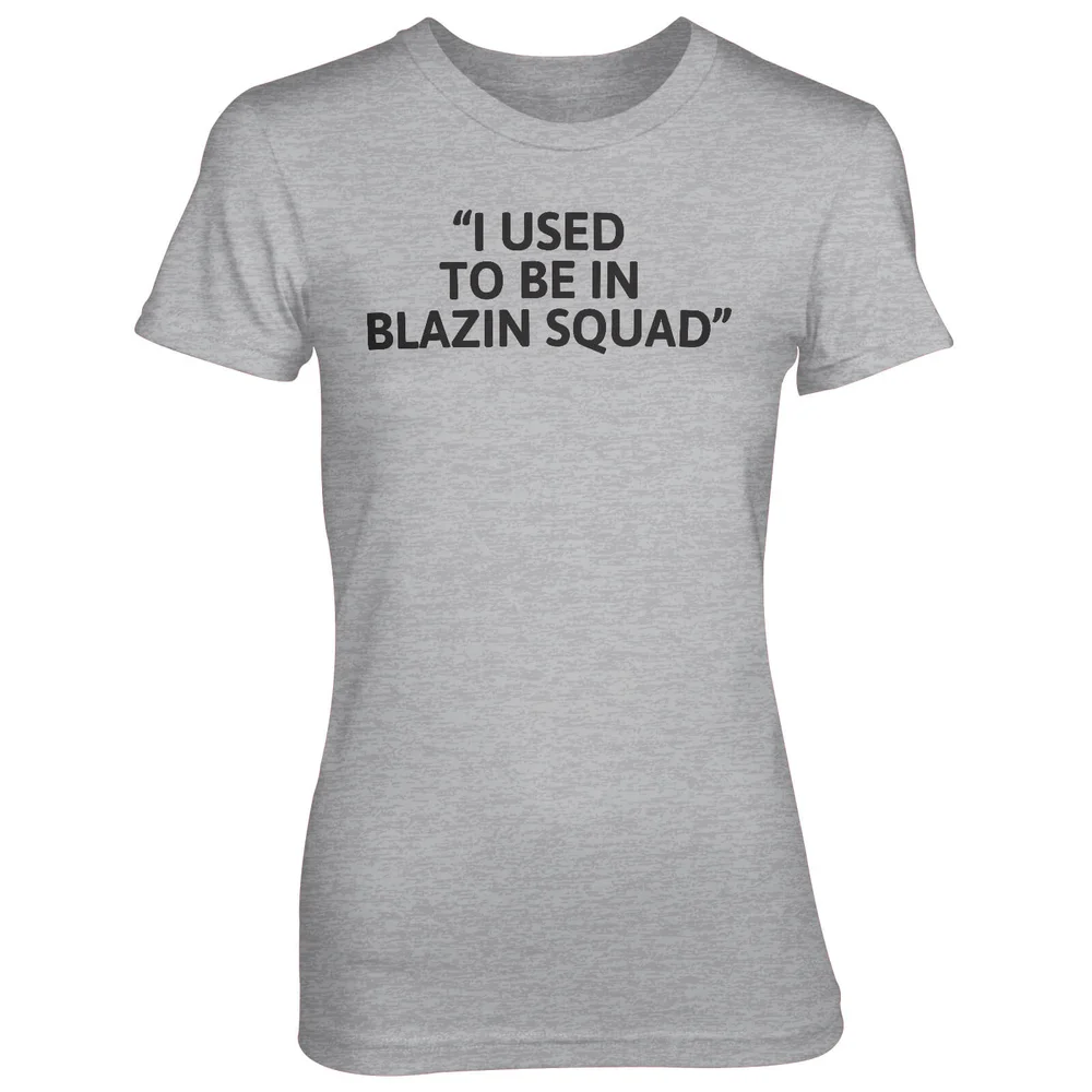 I Used To Be In Blazing Squad Grey T-Shirt - S - Grijs Afbeelding 1