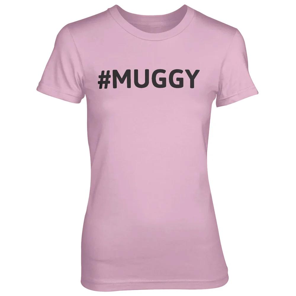 Hashtag Muggy Pink T-Shirt - S - Roze Afbeelding 1