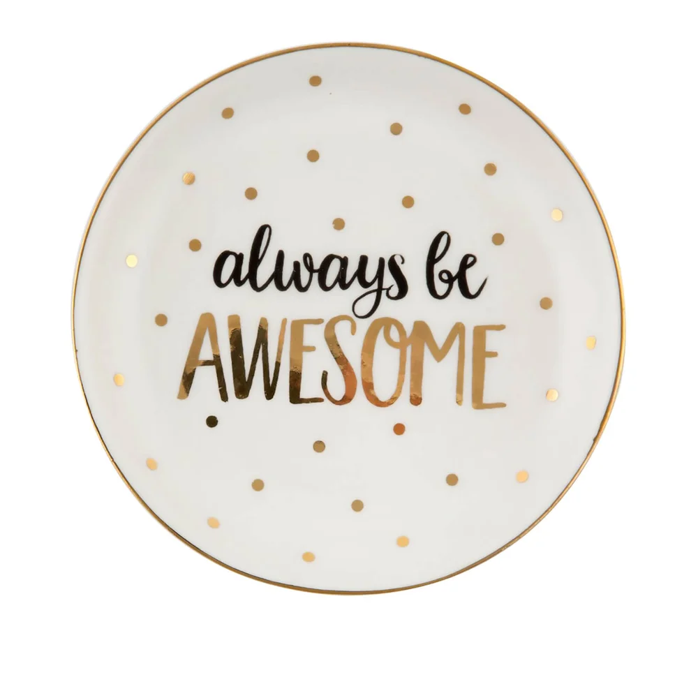 Sass & Belle Always Be Awesome Trinket Dish Afbeelding 1