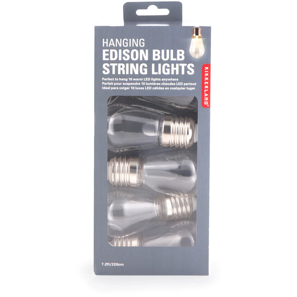 Edison Bulb String Lights Afbeelding 1
