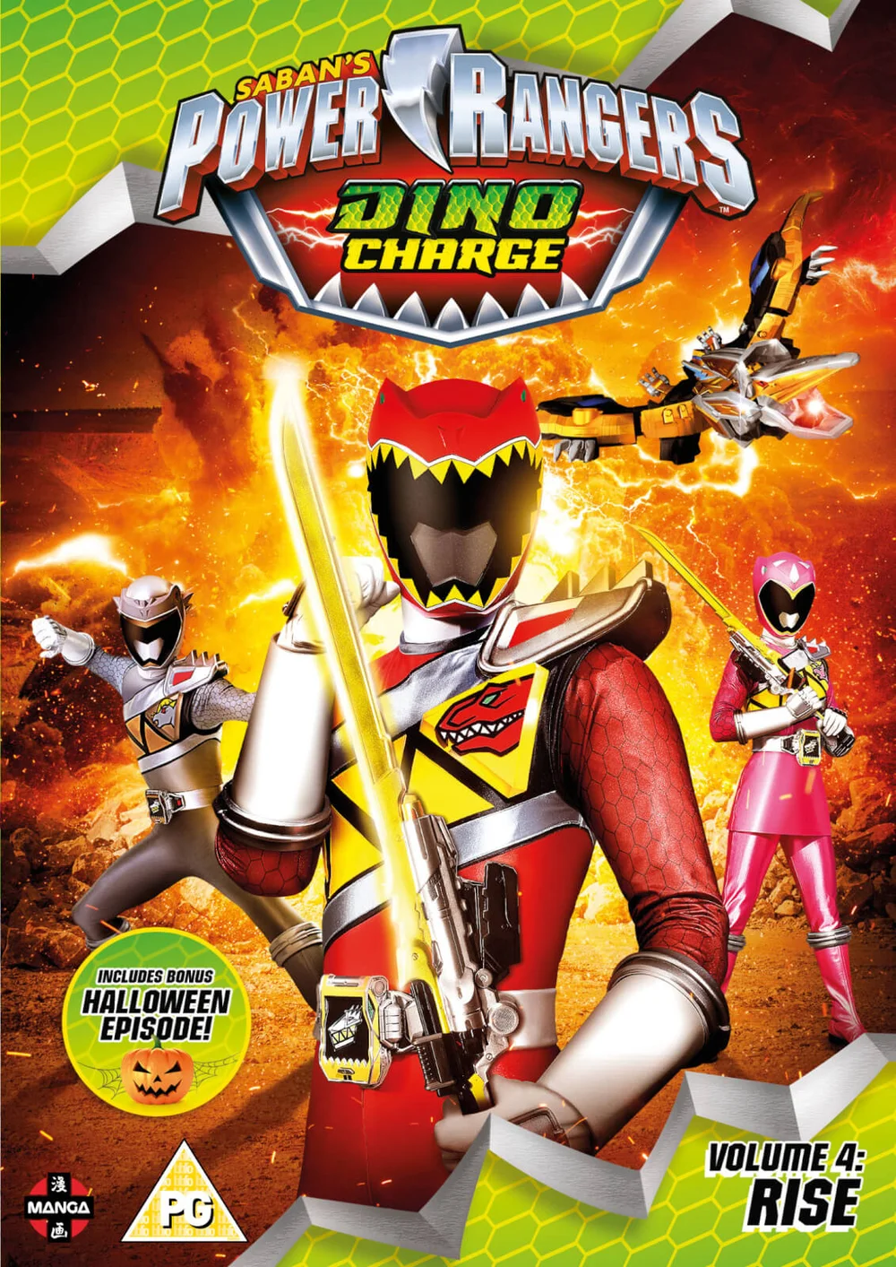 Power Rangers Dino Charge: Rise (Volume 4) afleveringen 13-17 (incl. Halloween special) Afbeelding 1