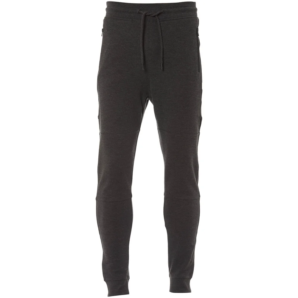 Jack & Jones Core Men's Shaun Sweatpants - Dark Grey Marl - S - Grijs Afbeelding 1