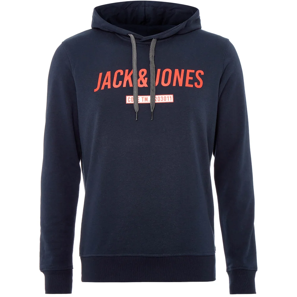 Jack & Jones Core Men's Linn Hoody - Sky Captain - S - Navy blauw Afbeelding 1