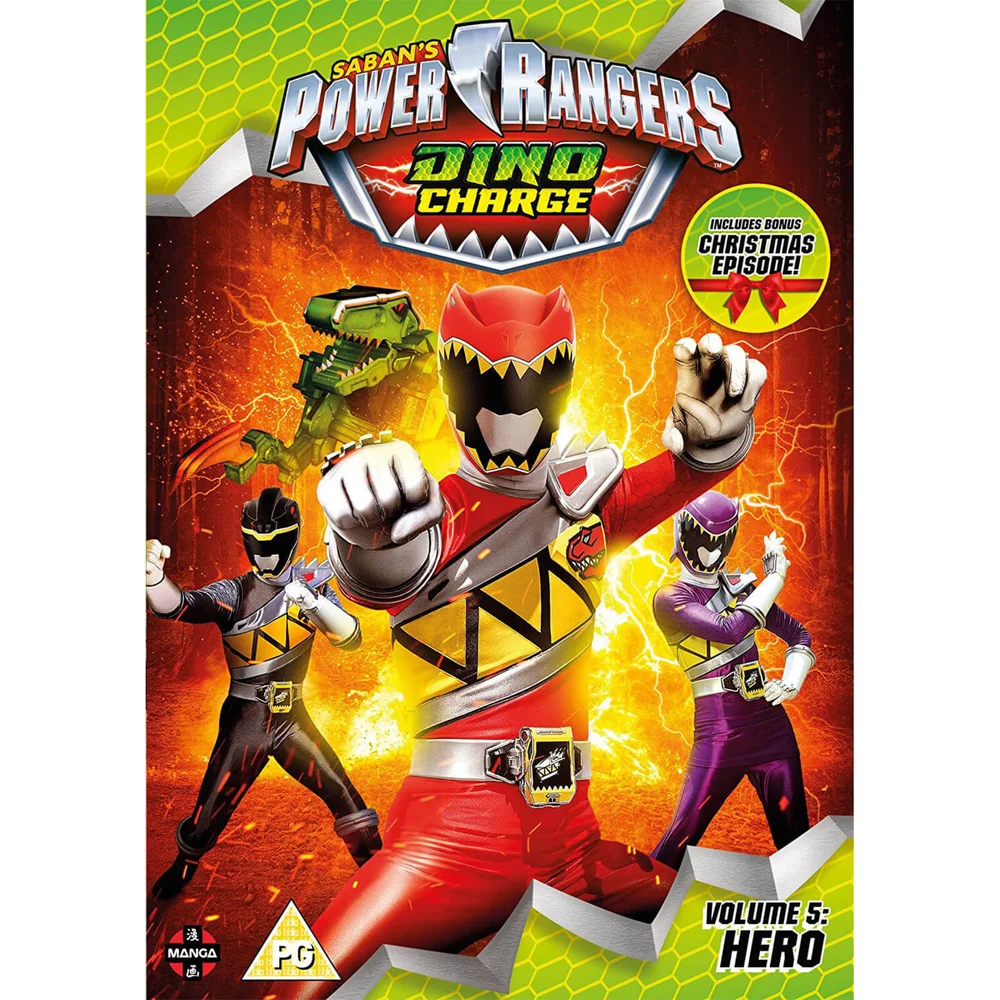 Power Rangers Dino Charge: Hero (Volume 5) afleveringen 18-22 (incl. kerstspecial) Afbeelding 1