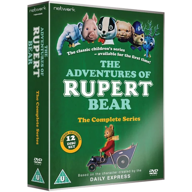The Adventures Of Rupert Bear - Compleet