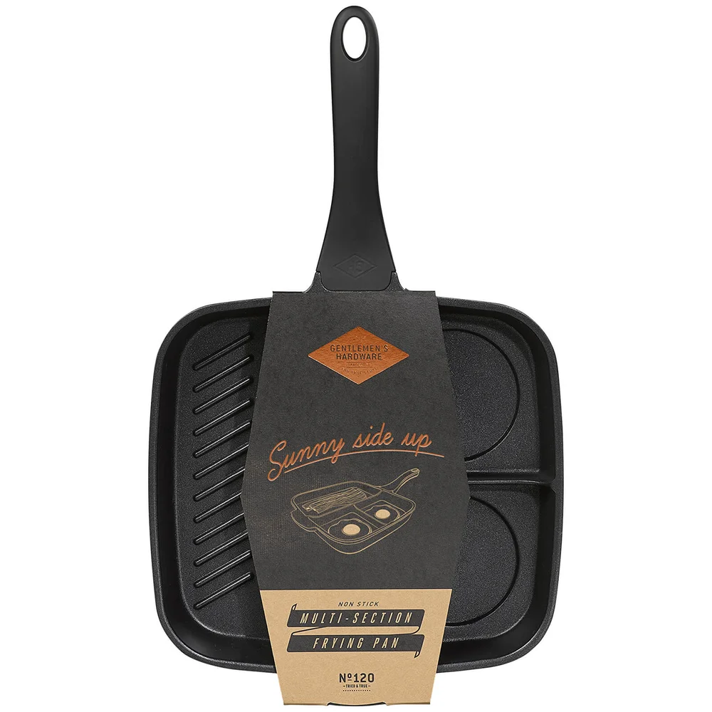 Gentlemen's Hardware Multi Section Frying Pan - Black Afbeelding 1
