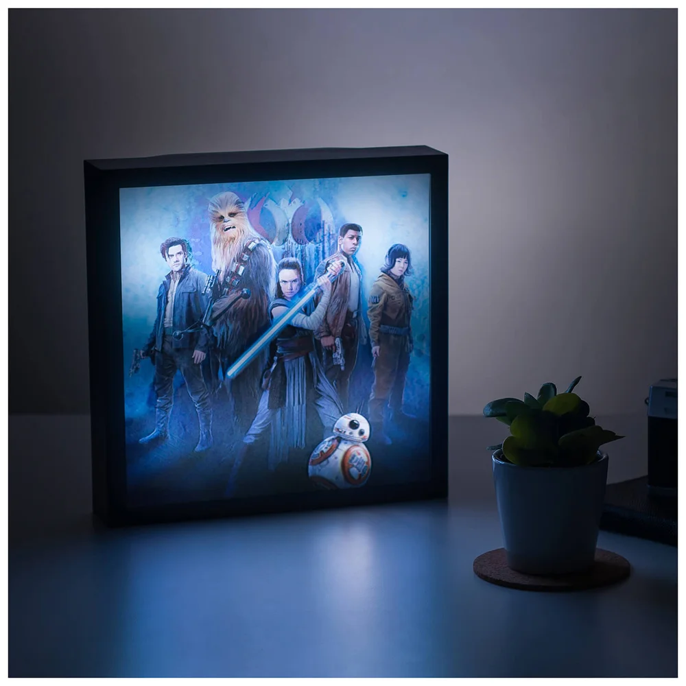 Star Wars The Last Jedi 3D Luminart Afbeelding 1