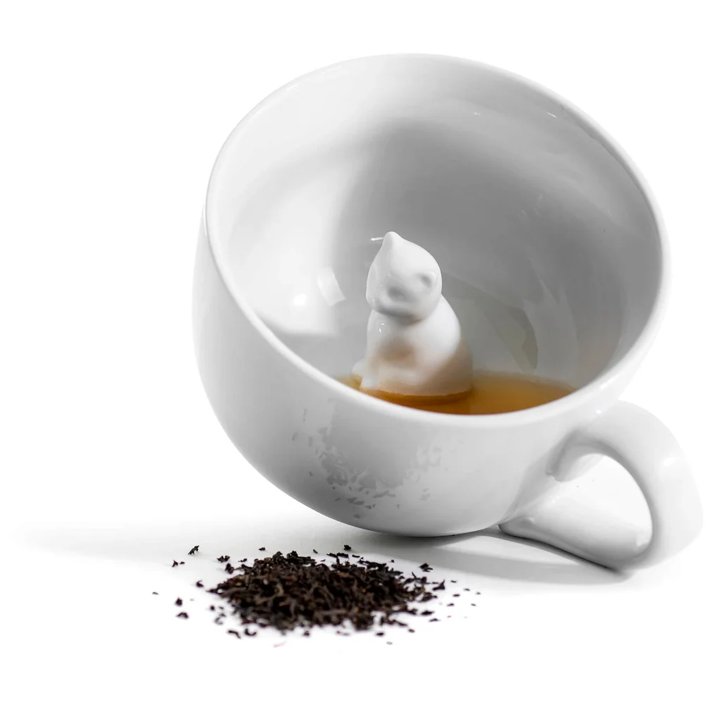 Sagaform Café White Cat Mug Afbeelding 1