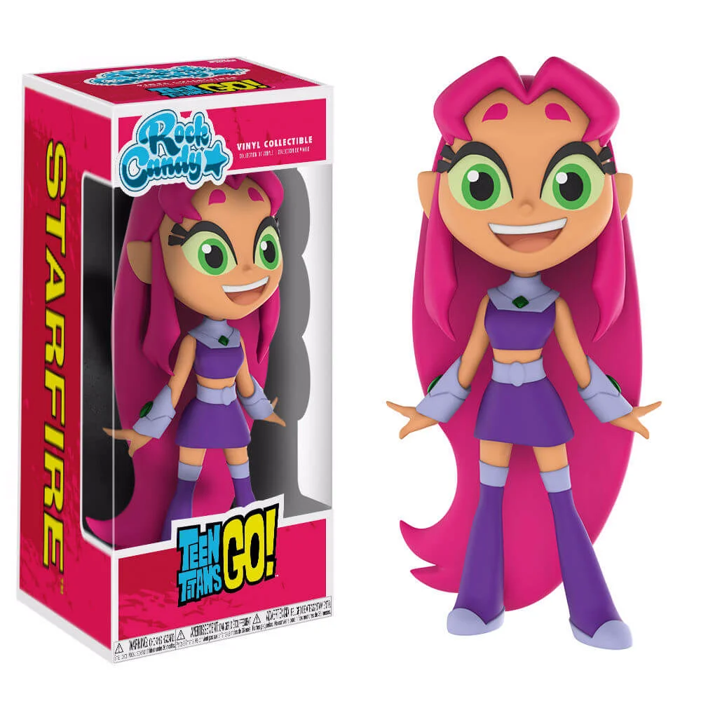 Teen Titans Go! Starfire Rock Candy Vinyl Figure Afbeelding 1
