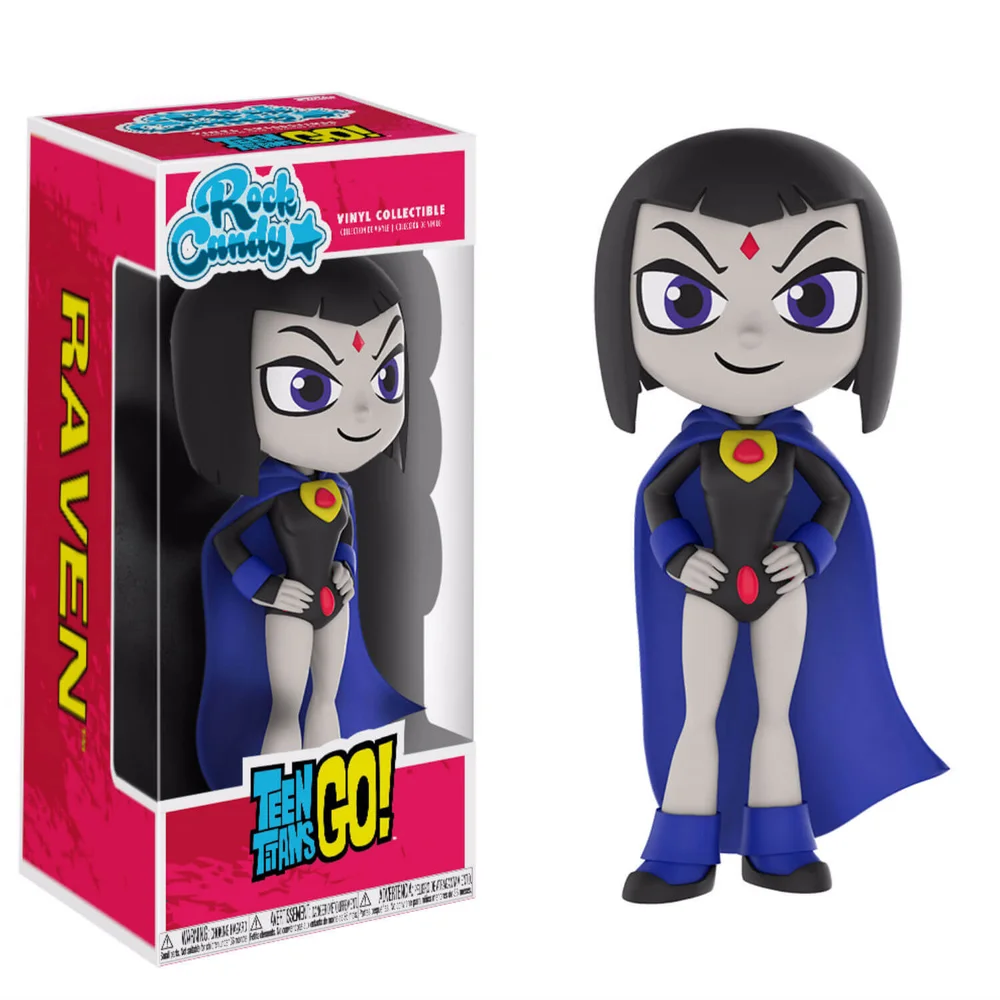 Teen Titans Go! Raven Rock Candy Vinyl Figure Afbeelding 1