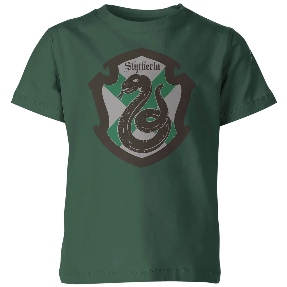 Harry Potter House Slytherin Kinder T-shirt - Groen - 98/104 (3-4 jaar) Afbeelding 1