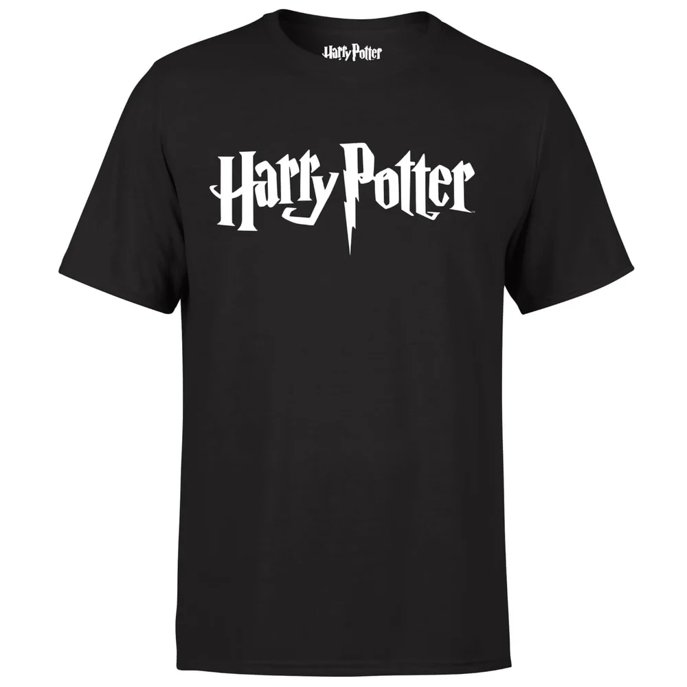 Harry Potter Logo T-Shirt - Zwart - S Afbeelding 1