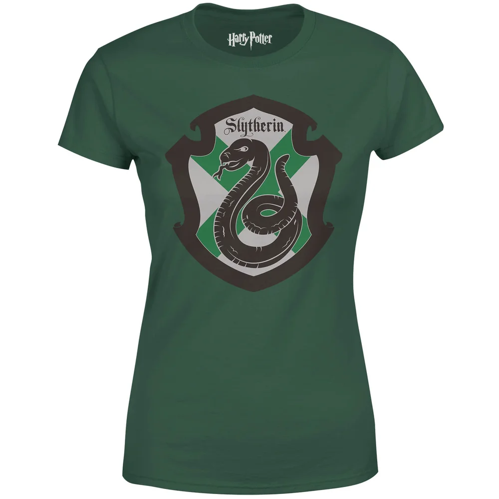 Harry Potter House Slytherin Dames T-shirt - Groen - S Afbeelding 1