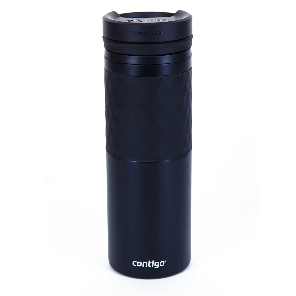 Contigo Glaze Thermosbeker (470ml) - Mat Zwart Afbeelding 1