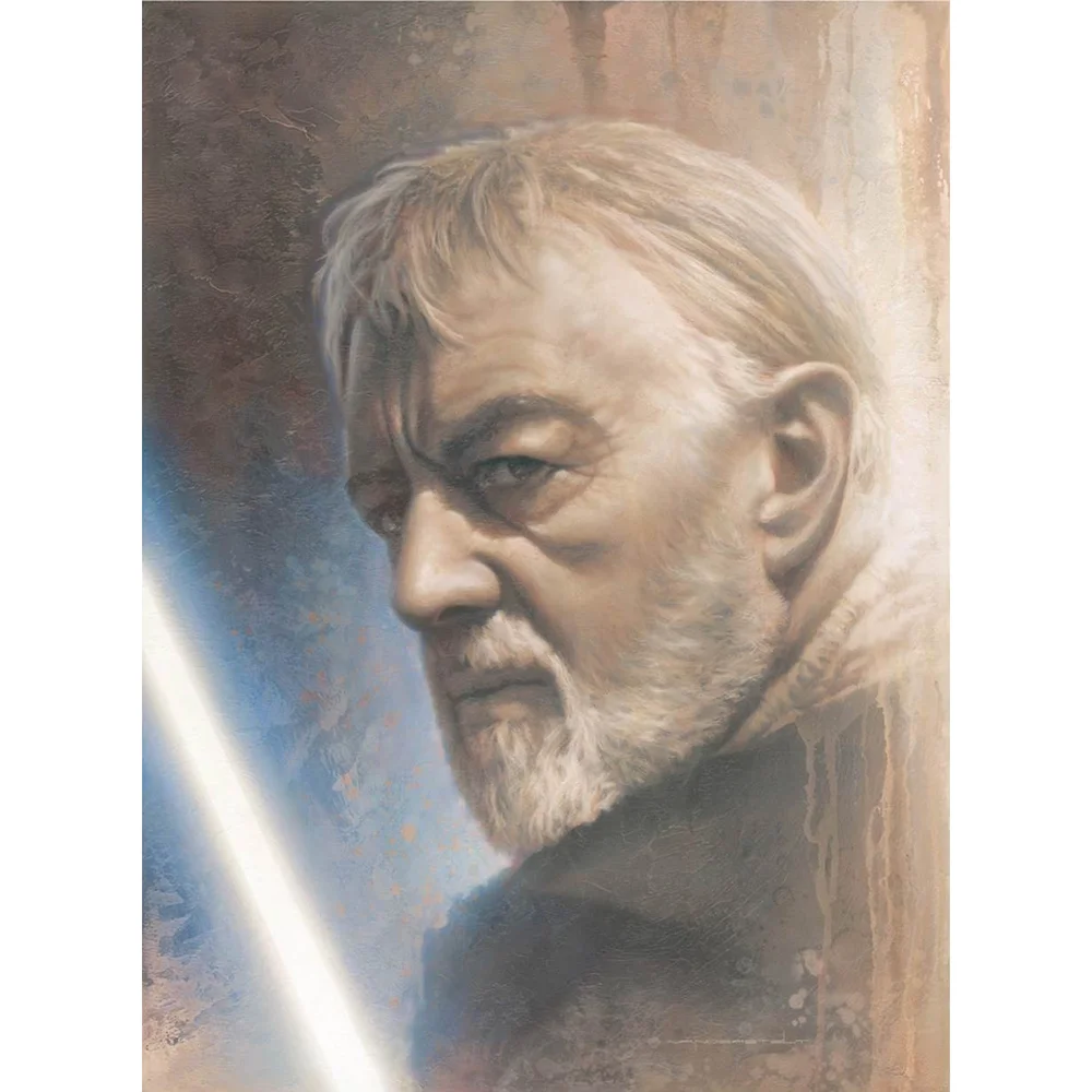Zavvi Exclusive - Star Wars Timeless Series: Print #1 - Obi-Wan door Jerry Vanderstelt Afbeelding 1