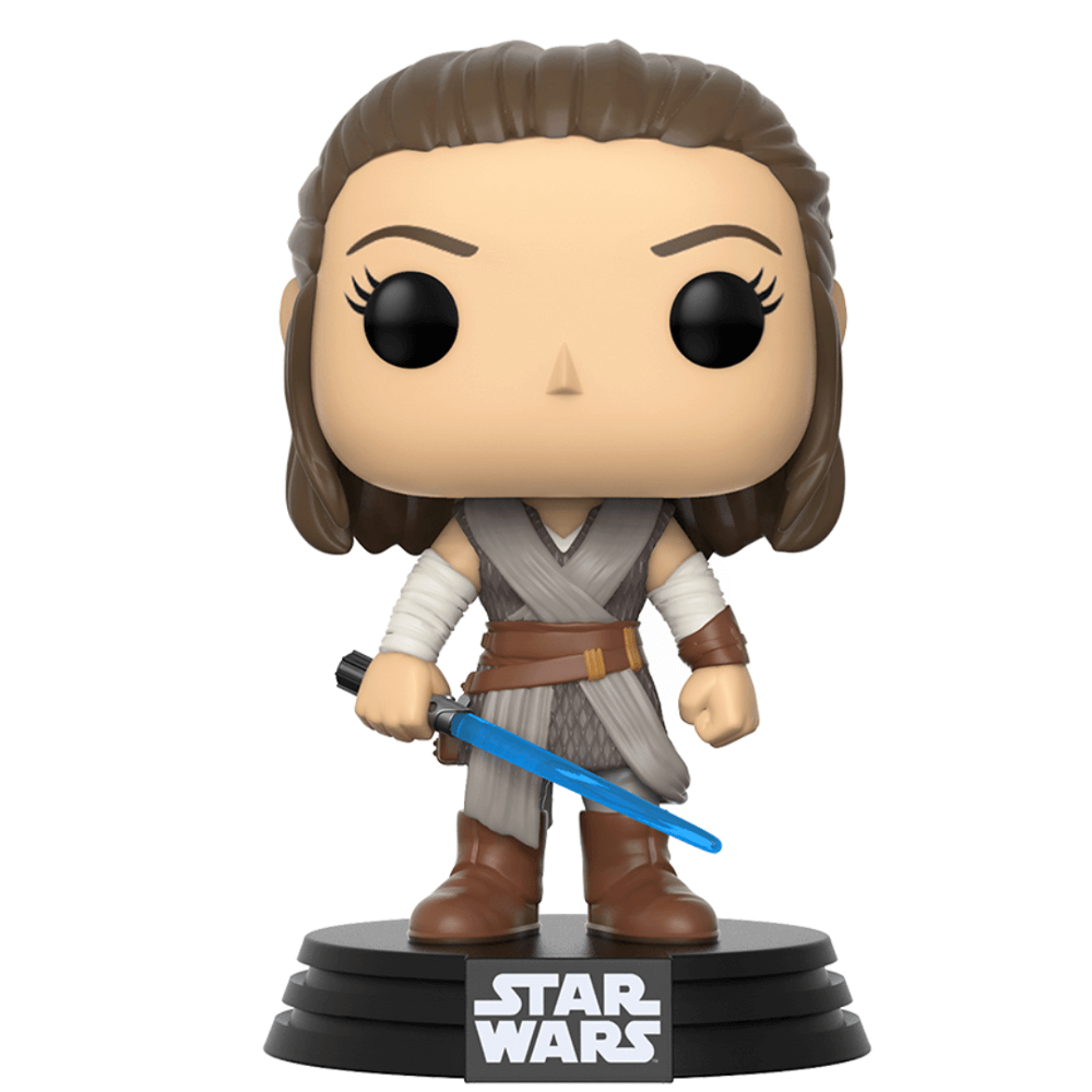 Star Wars The Last Jedi Rey Funko Pop! Figuur Afbeelding 1